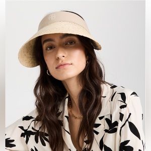 Anine bing avenue Straw visor